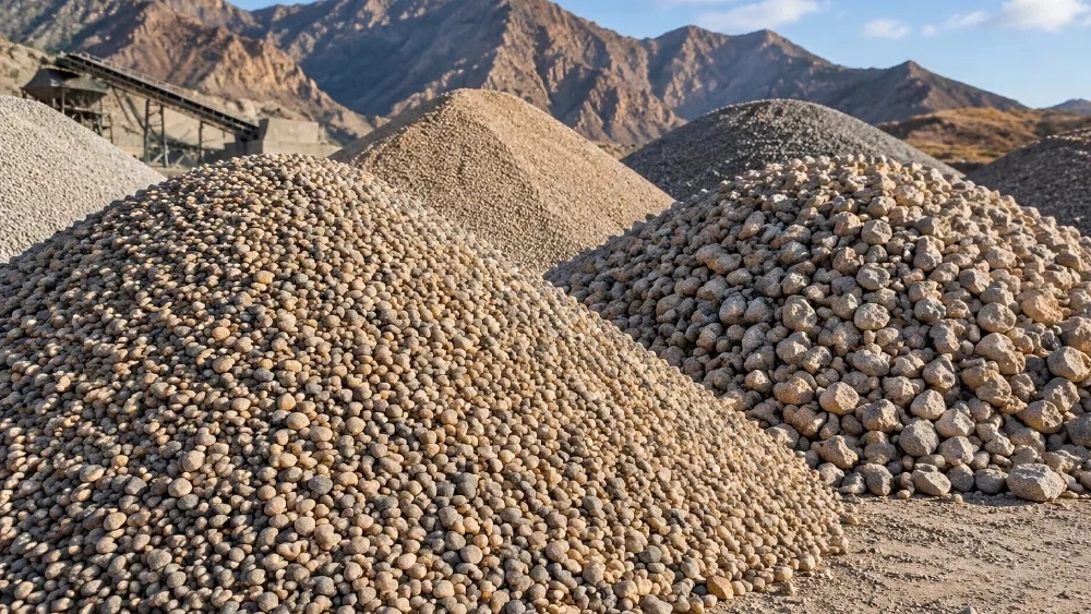 Pea and almond sand sales center in Shiraz